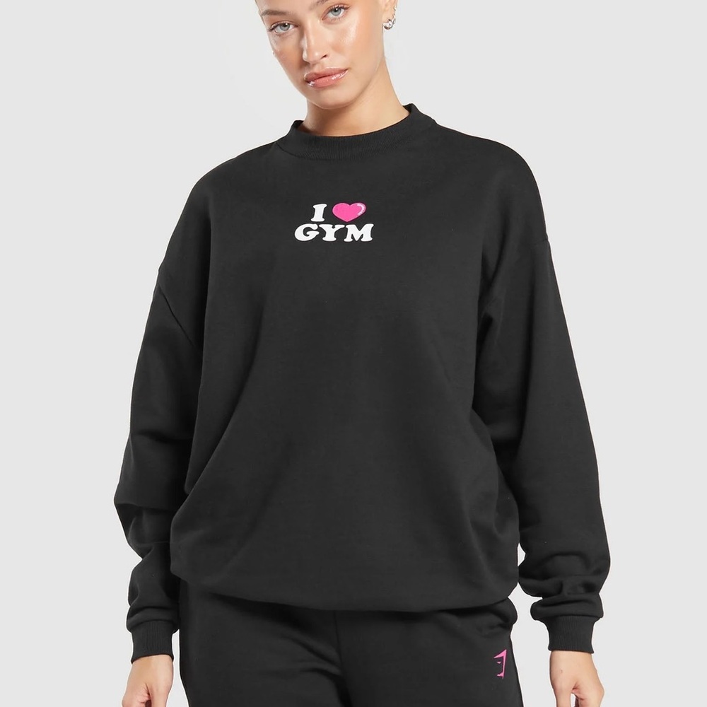 Gymshark I Heart Gym Crewneck